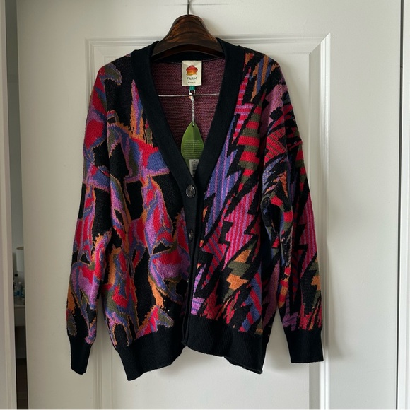 FARM Rio Multicolor Button-Up Cardigan - Picture 2 of 11